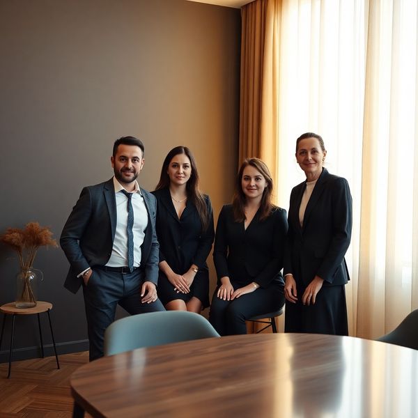 Portret al echipei de consultanți BoardAdvisor în biroul din Galați